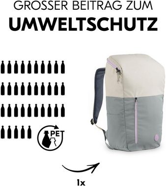 Hauck Wickelrucksack Pack N Walk, beige-Sage, aus recyceltem Material