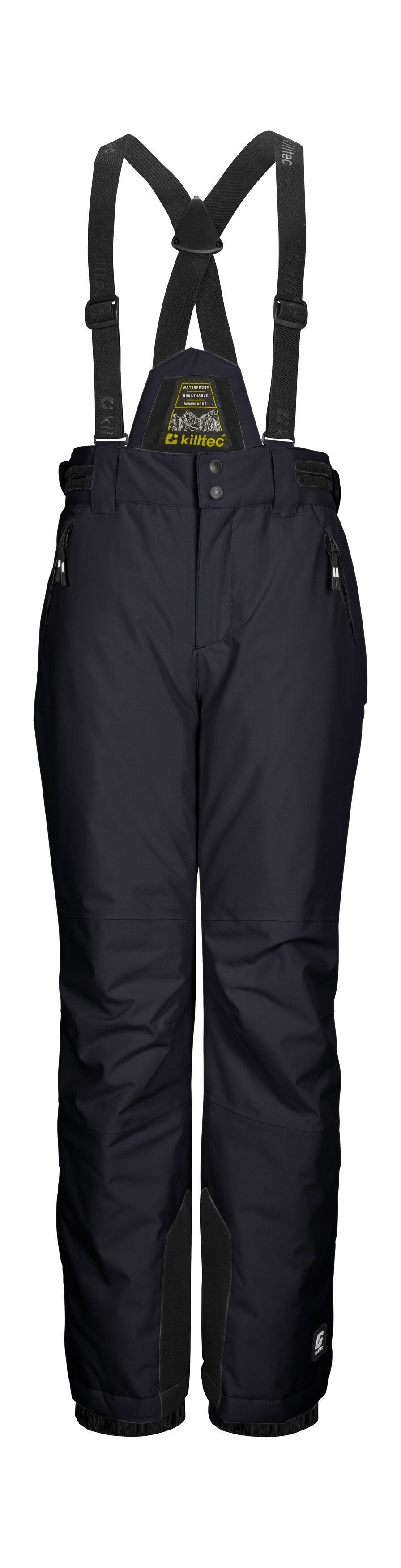 Killtec Skihose KSW 214 BYS SKI PNTS Wasserdichte, atmungsaktive Skihose mit verstellbarem Latz.