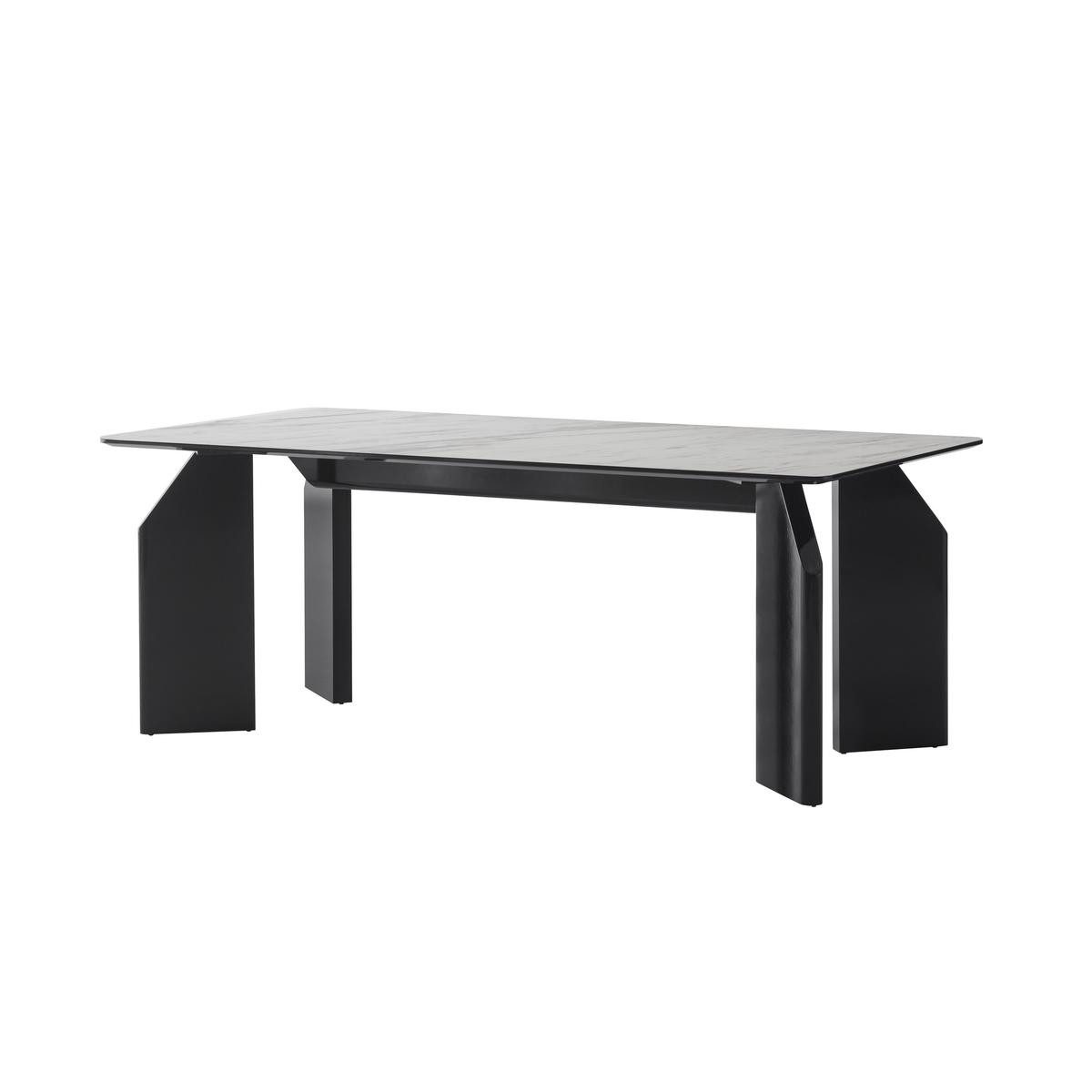 JVmoebel Esstisch Esstisch Modern Schwarz Elegant Küchentisch Tisch Speisetisch, Made in Europa