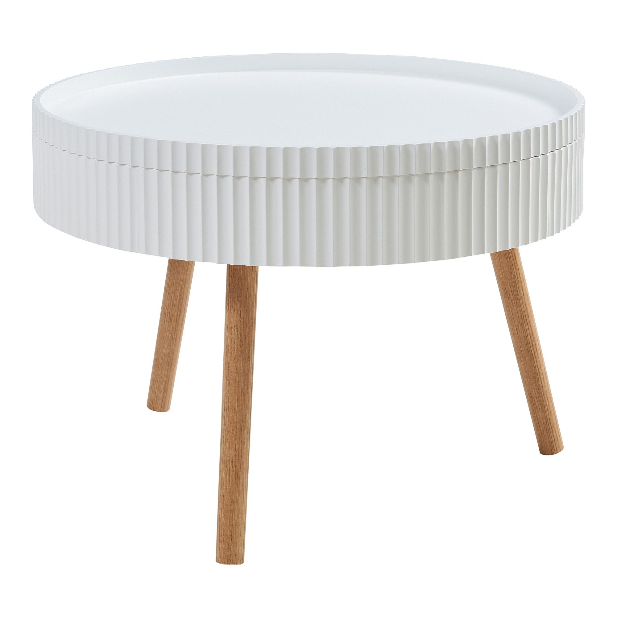 en.casa Couchtisch, »Bongard« Ø60 x 45 günstig online kaufen