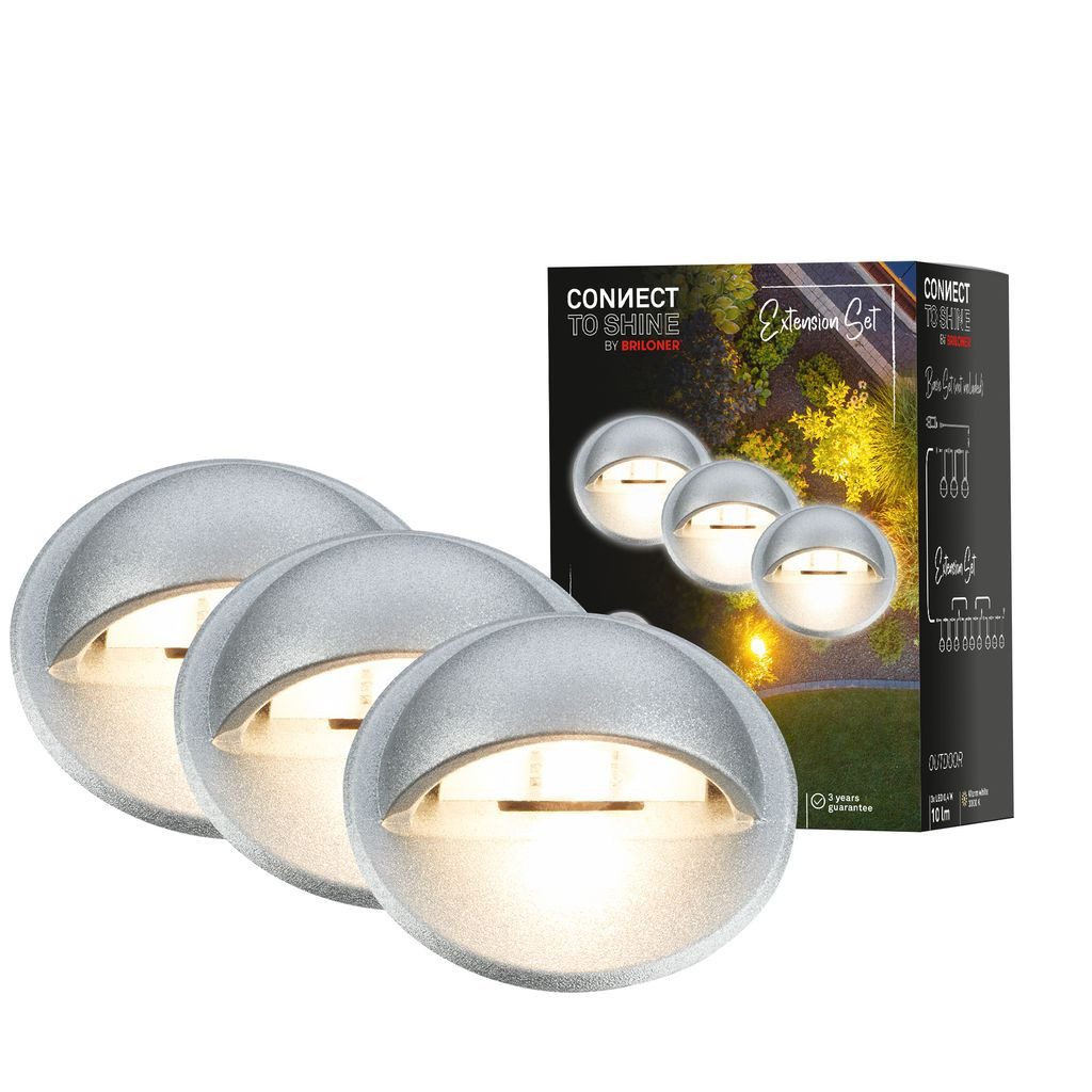 Briloner Leuchten LED Einbaustrahler 3923034, LED fest integriert, 2700K - Extra-Warmweiß
