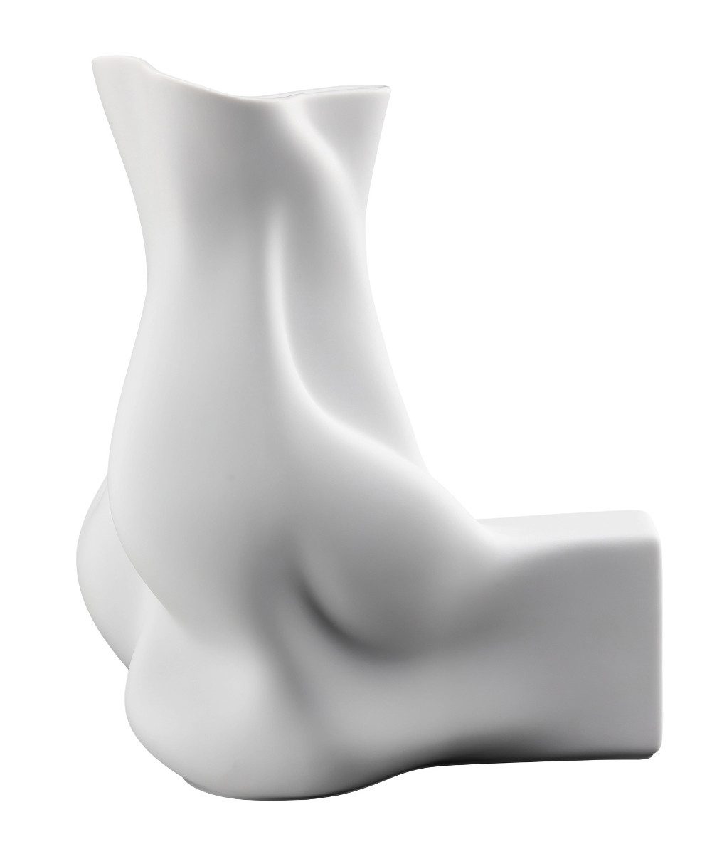 Rosenthal Dekovase Blown 2nd Edition Weiss matt Vase 30 cm (Vasen)