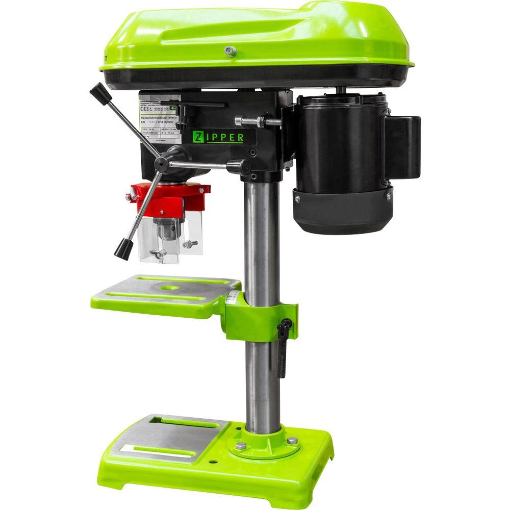 ZIPPER Ständerbohrmaschine Zipper ZI-STB13T Ständerbohrmaschine 400 W Gesamt-Höhe 454 mm 230 V
