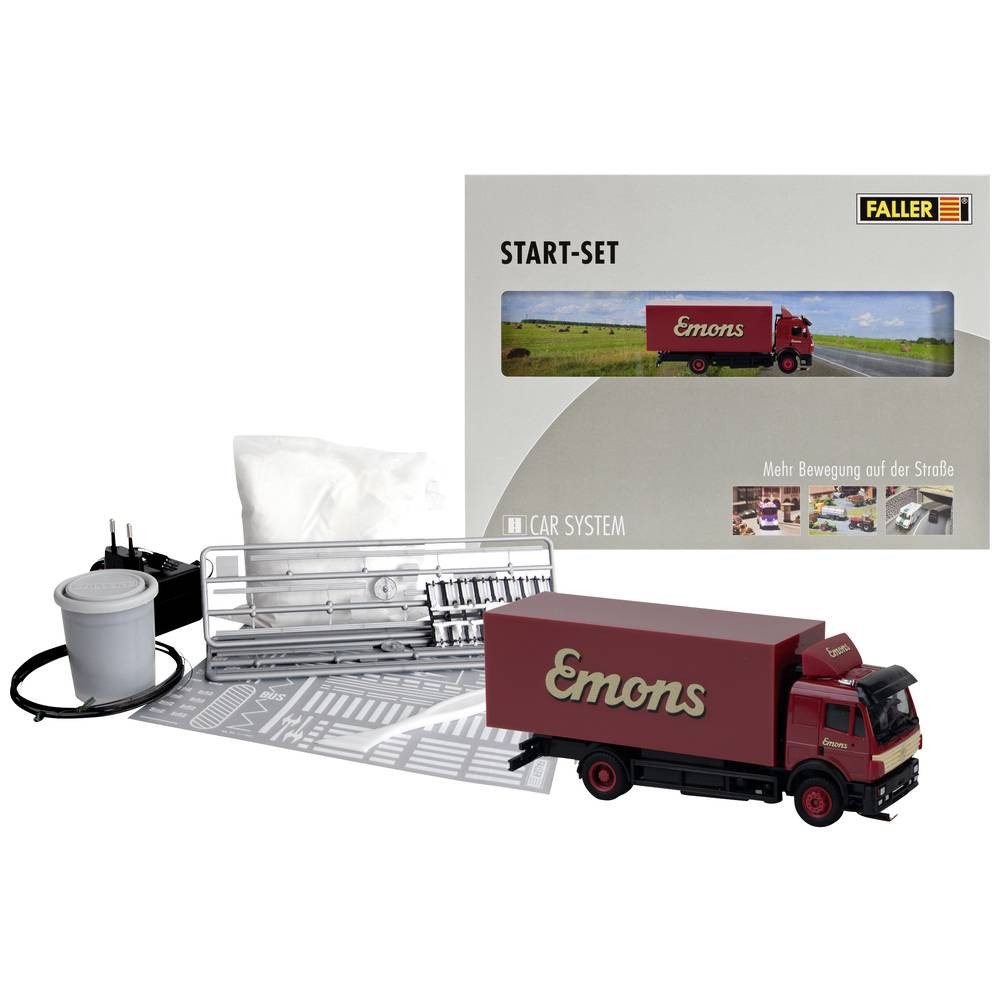 Modelleisenbahn-Straße H0 Car System