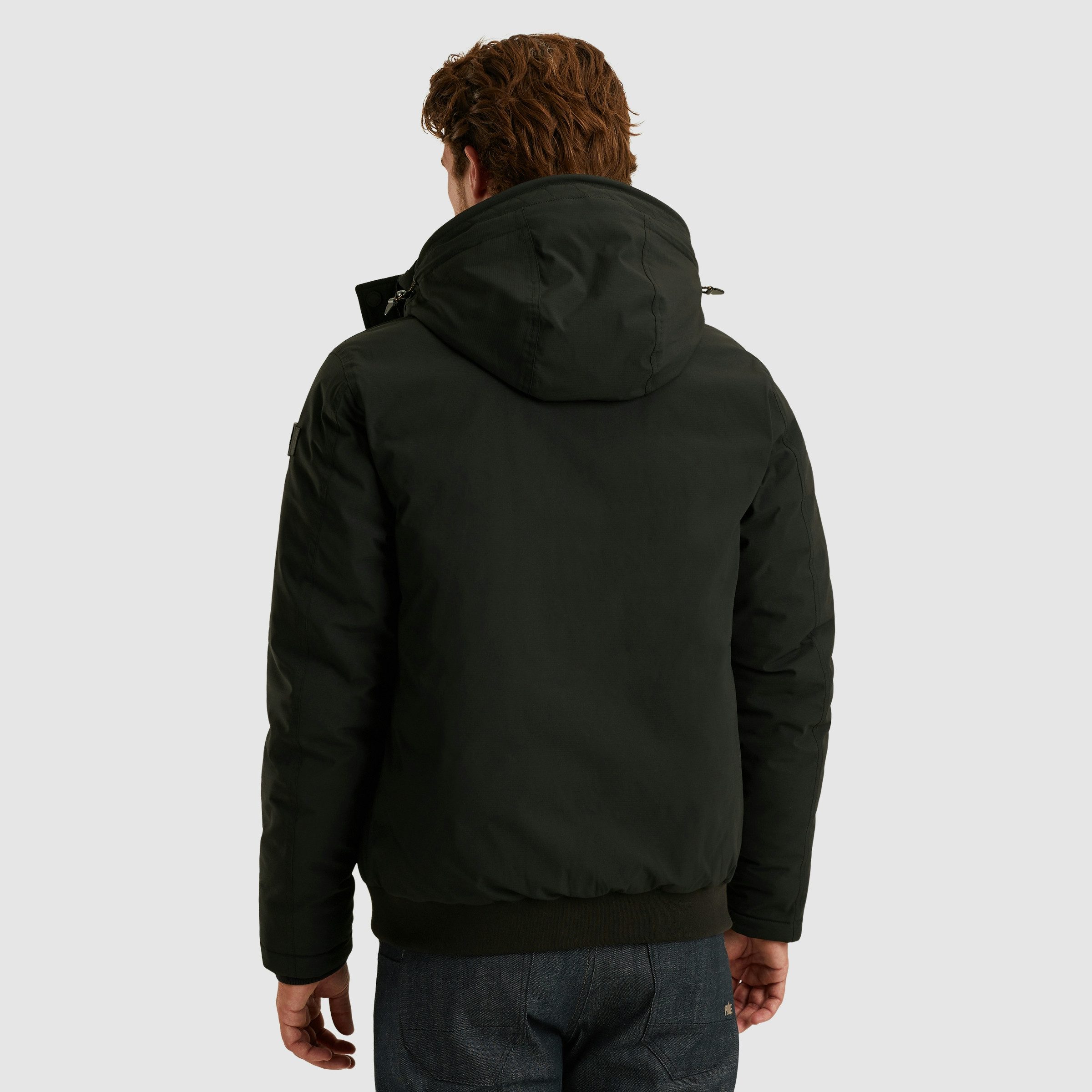 PME LEGEND Winterjacke mit abnehmbarer Kapuze und verdecktem Reißverschluss