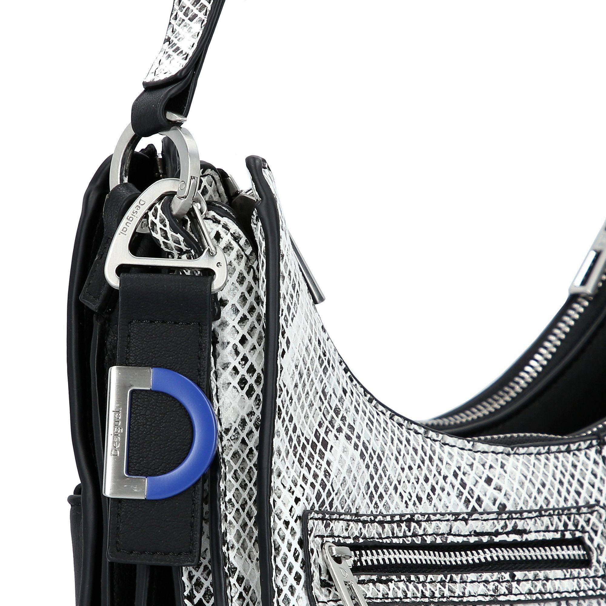 Desigual Schultertasche Delta, Polyurethan