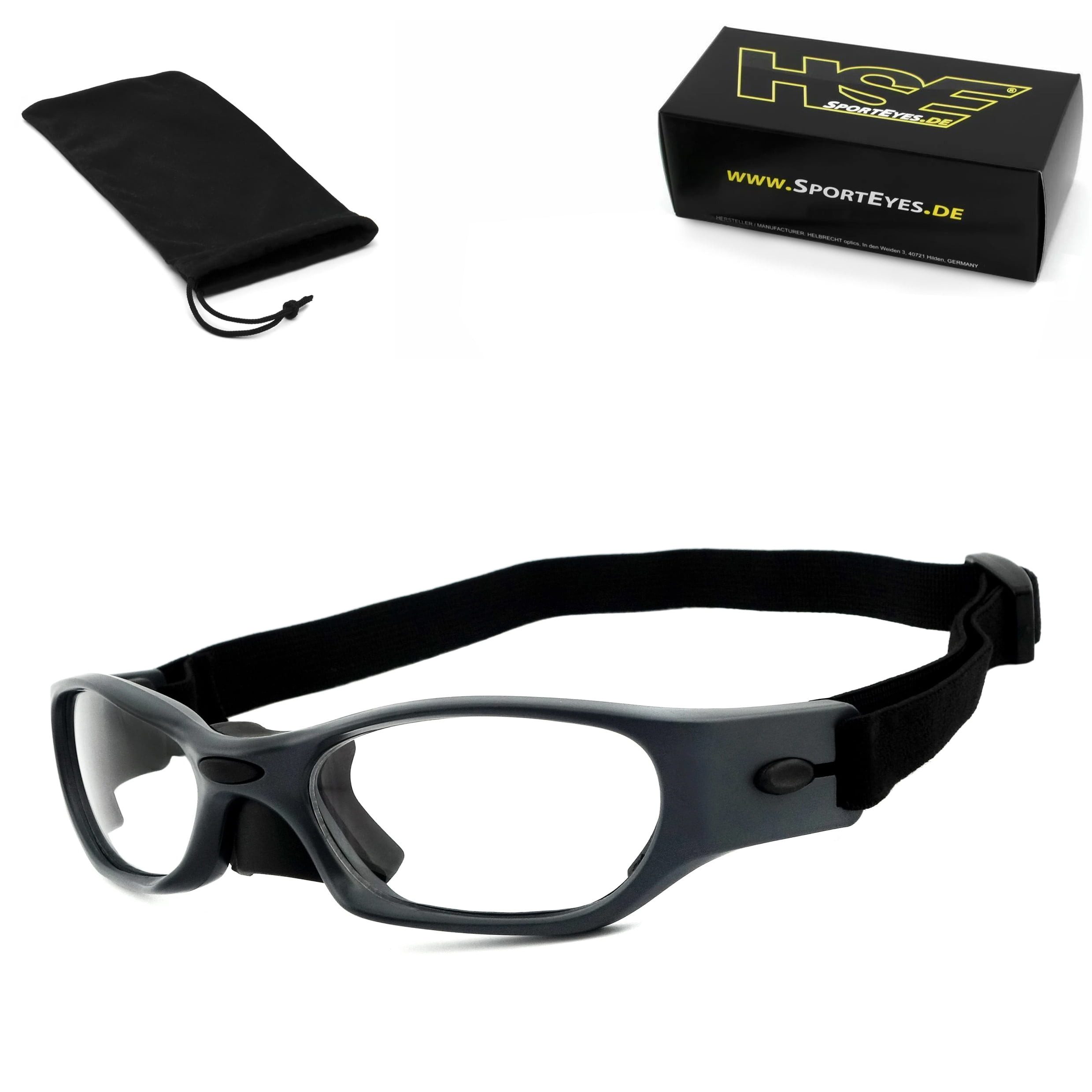 HSE - SportEyes Sportbrille 2400 Größe S, Schulsportbrille, Ballsportbrille