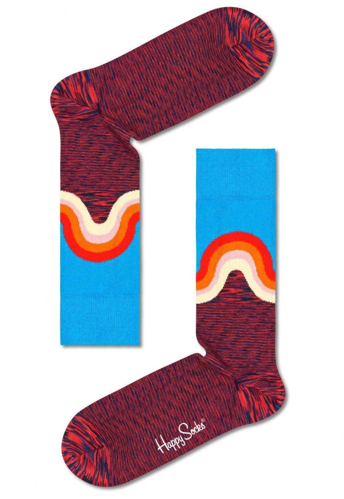 Happy Socks Socken Jumbo Wave Socken