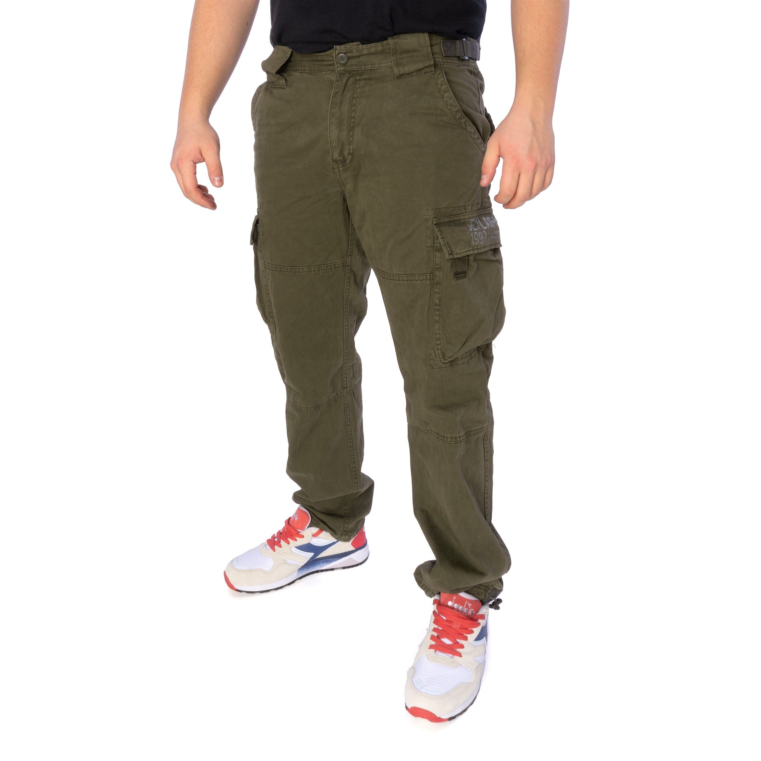 Jet Lag Cargohose Hose Jet Lag 21-753 Long Olive günstig online kaufen