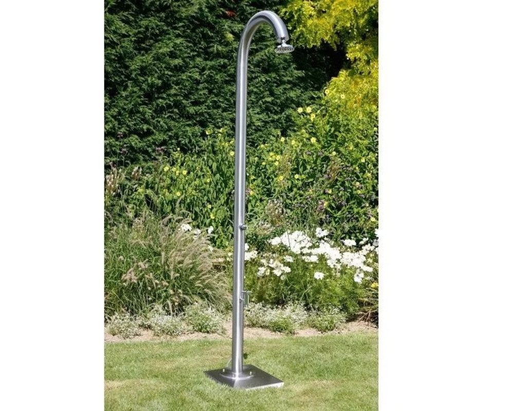 Ideal Eichenwald Gartendusche Dusche Nemo Selbstschlussventil (Typ SSV) mit Entnahmehahn