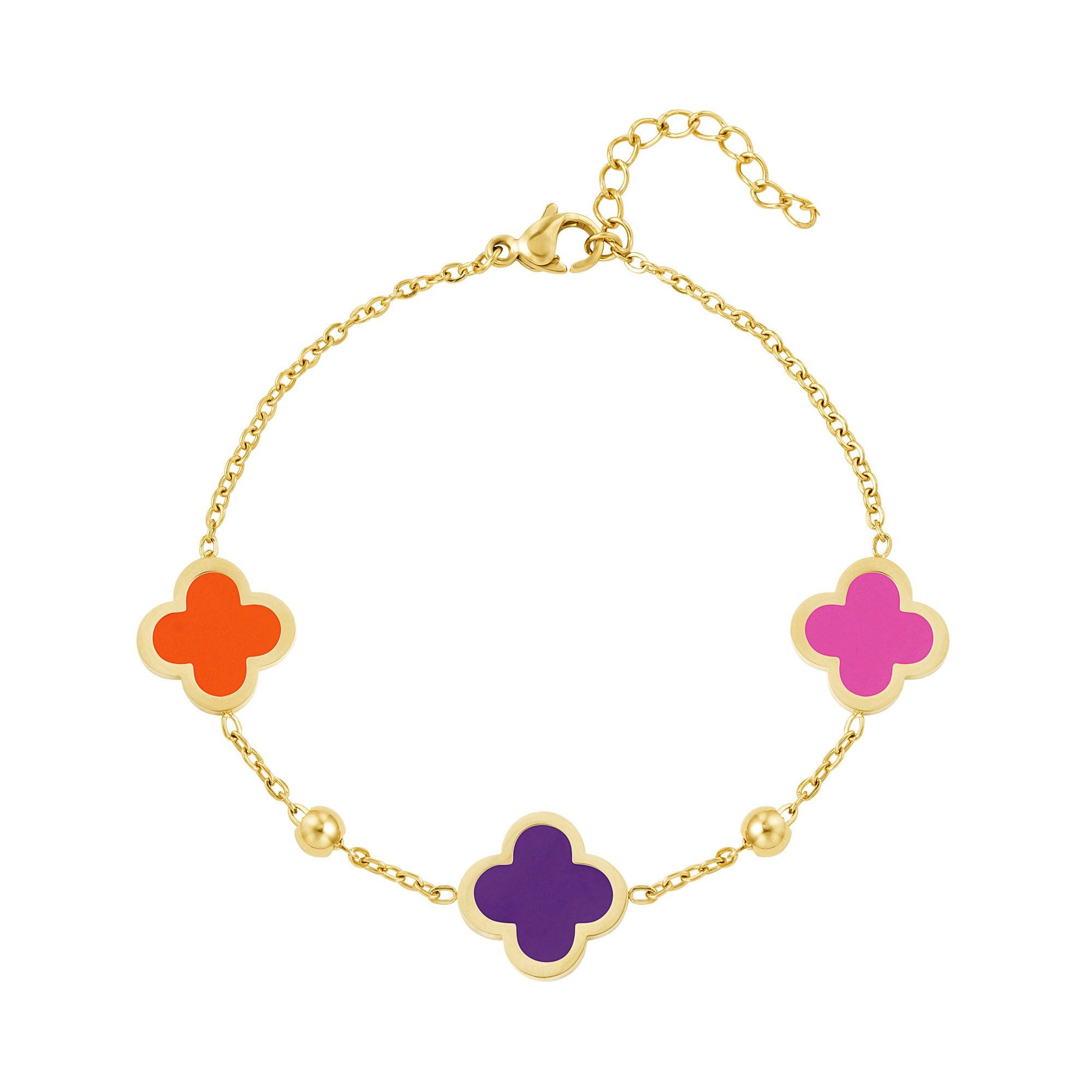 Cala Rose Edelstahlarmband SPRING CLOVER günstig online kaufen