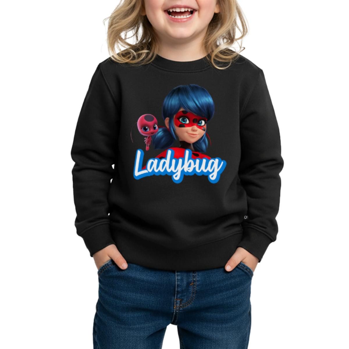Sweatshirt Miraculous Ladybug Tikki Kinder Premium Pullover
