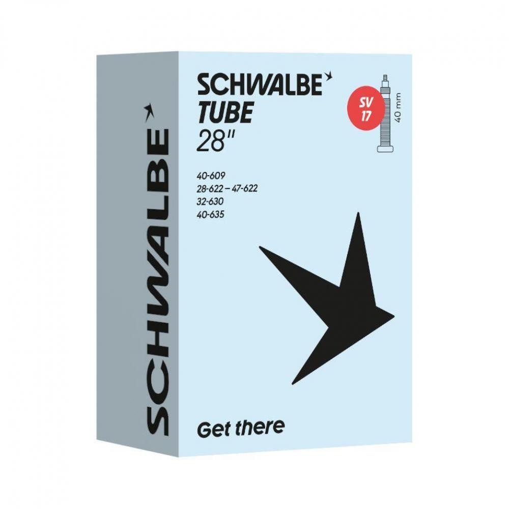 Schwalbe Fahrradschlauch Schwalbe SCHLAUCH SV17 VM 28 Zoll (28/47-622)/635 40mm 28 - zuverlässi