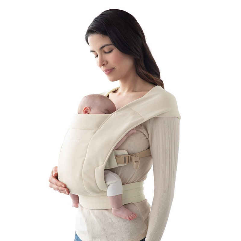 Ergobaby Babytrage »Embrace - Cream«, Ergonomische Bauchtrage für Neugeborene