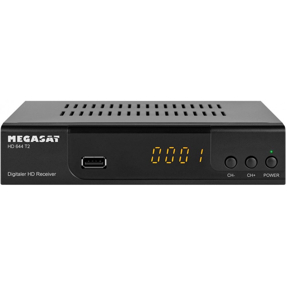 Megasat Megasat HD 644 T2 HD-Receiver DVB-T2 HD Receiver (HD-Receiver von Megasat)