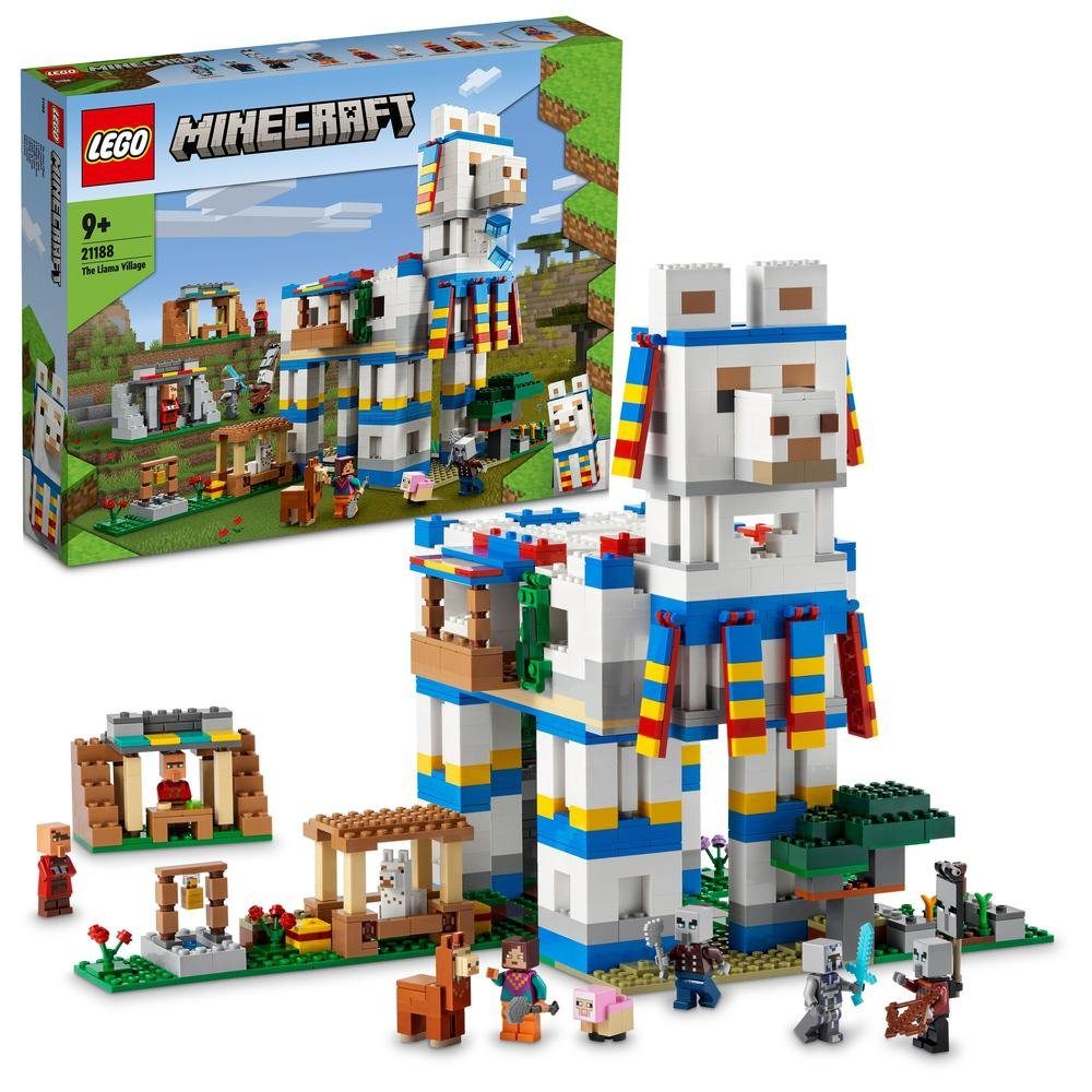 LEGO® Minecraft® 21188 Das Lamadorf Spielbausteine, (1252 St)