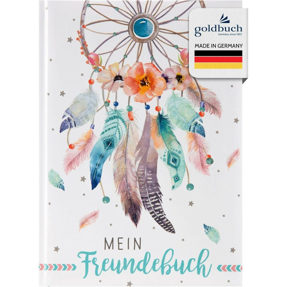 Goldbuch Tagebuch Goldbuch 43 205 Freundebuch A5 Traumfänger