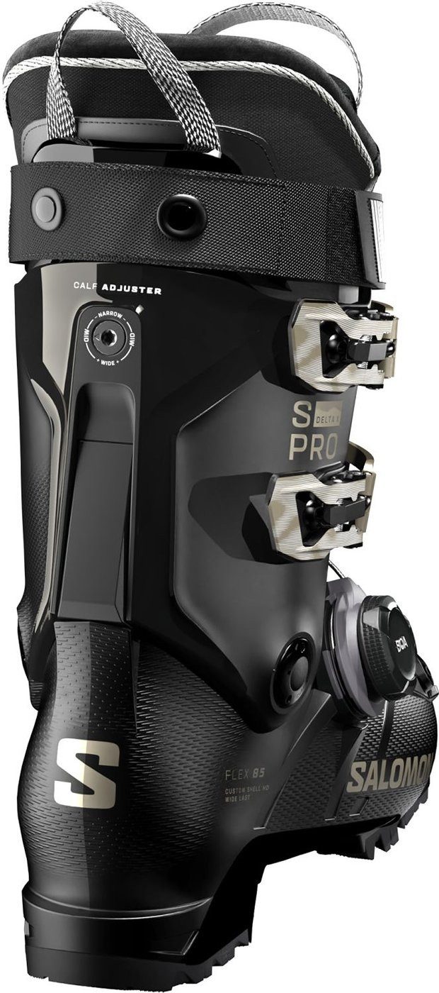 Salomon ALP. BOOTS S/PRO DELTA BOA X85 BLACK/BLACK/LIGHT BRONZE MET. Skischuh