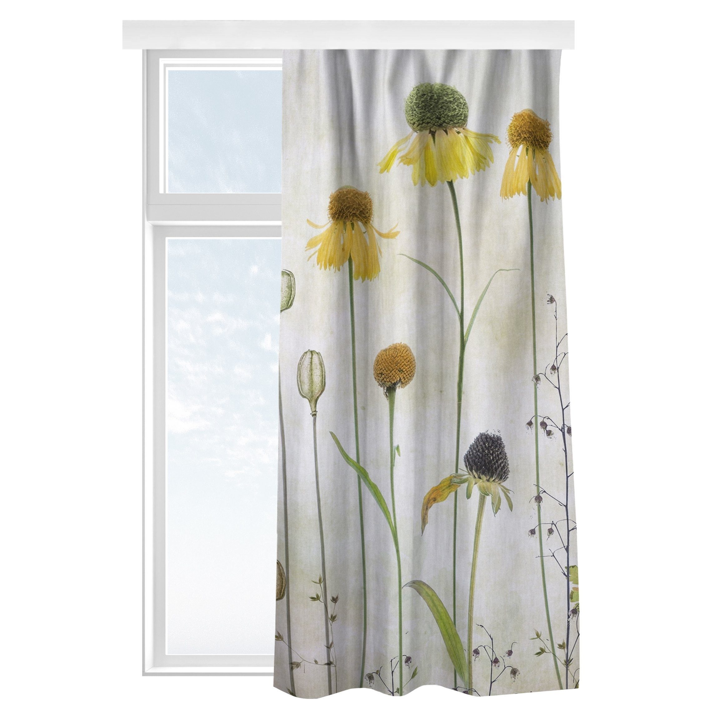 Bilderdepot24 Vorhang Gardine Natur Tropisch Zarte günstig online kaufen