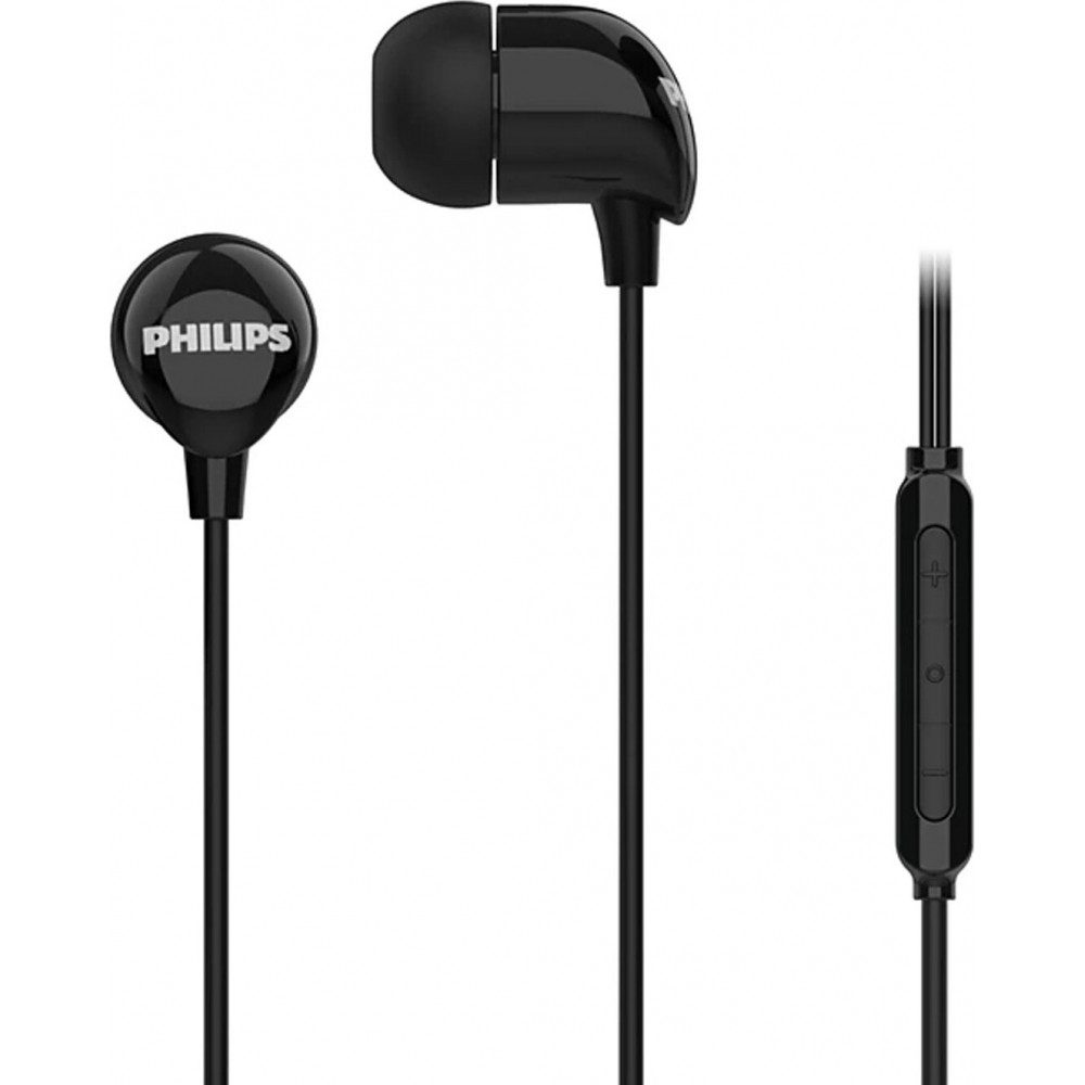 Philips TAE2146BK In-Ear-Kopfhörer mit Kabel Schwarz In-Ear-Kopfhörer