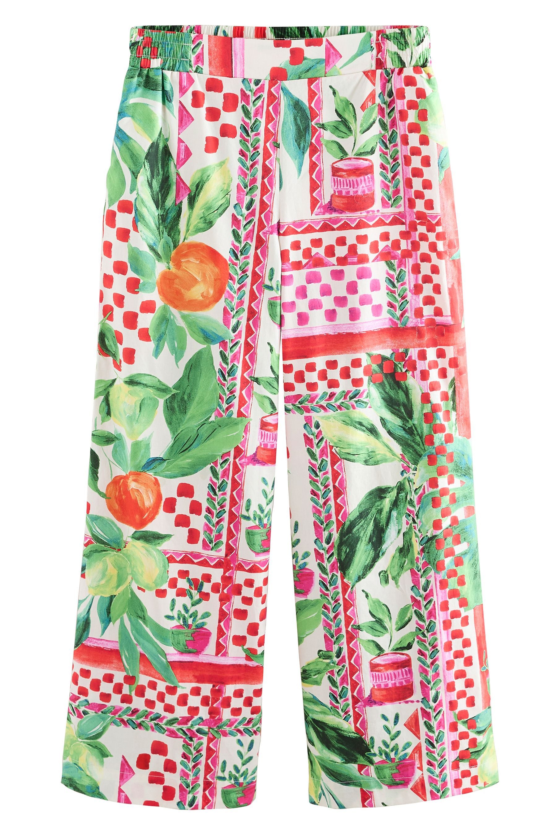 Next Palazzohose Kew Collection Hose mit weitem Bein, Kurzgröße (1-tlg) günstig online kaufen