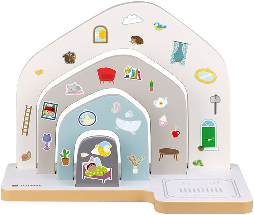 tonies Kinderregal Standregal - Haus, für bis zu 40 Tonies