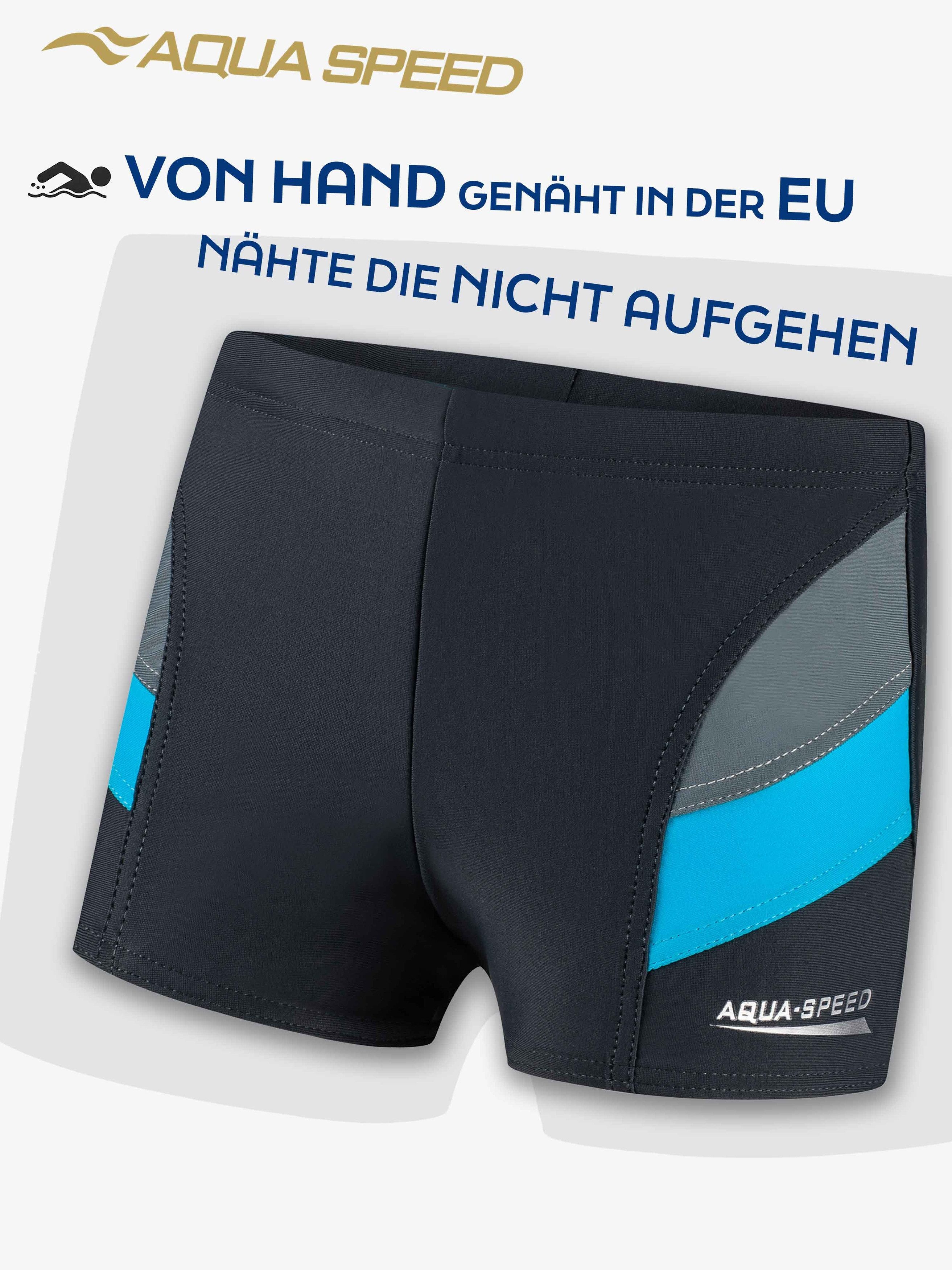 Aqua Speed Badehose Strapazierfähige Badeshorts 140 cm Elastisch & atmungsaktiv (Enganliegend & flexibel – optimale Passform für Training & Freizeit) Perfekt fü – Bild 4 von 5