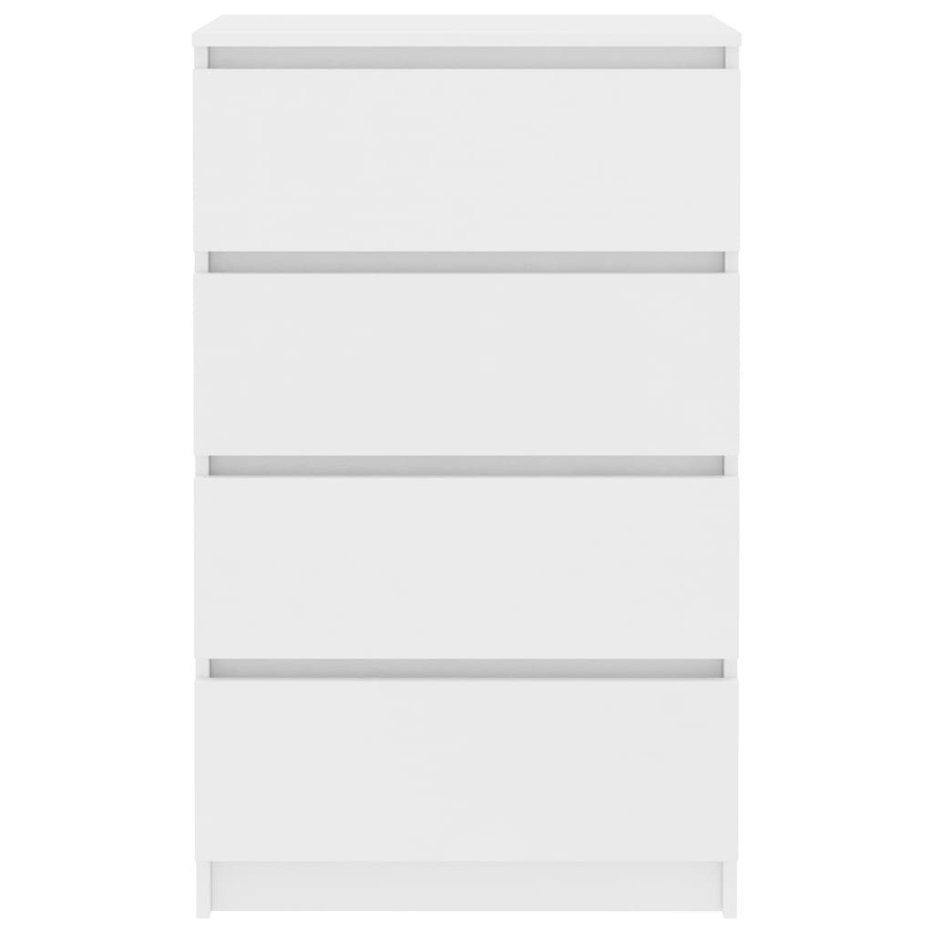 vidaXL Sideboard NA Sideboard Weiß 60x35x98,5 cm Spanplatte