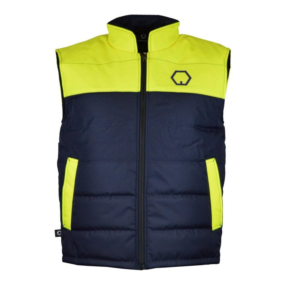 workawear Arbeitsweste Arbeitsweste Weste Herren Outdoor Steppweste Warm  und funktional