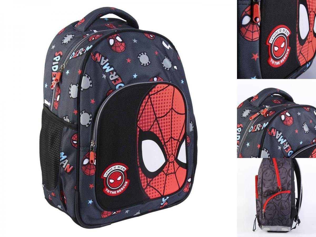 Spiderman Rucksack Kinder-Rucksack Spiderman 2100003822 Schwarz 32 x 15 ...