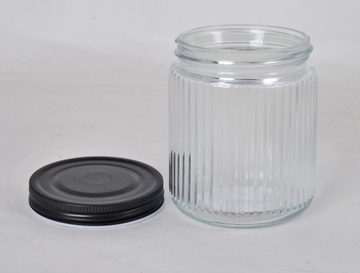 KS-Direkt Einmachglas Einmachglas 0,3L Schraubdeckel Sturzglas Einkochglas Marmeladenglas, (1-tlg)