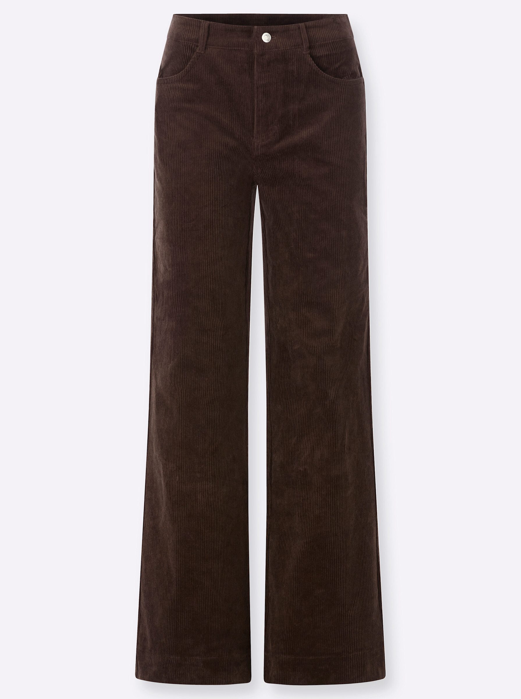 Jerseyhose Cord-Hose normal