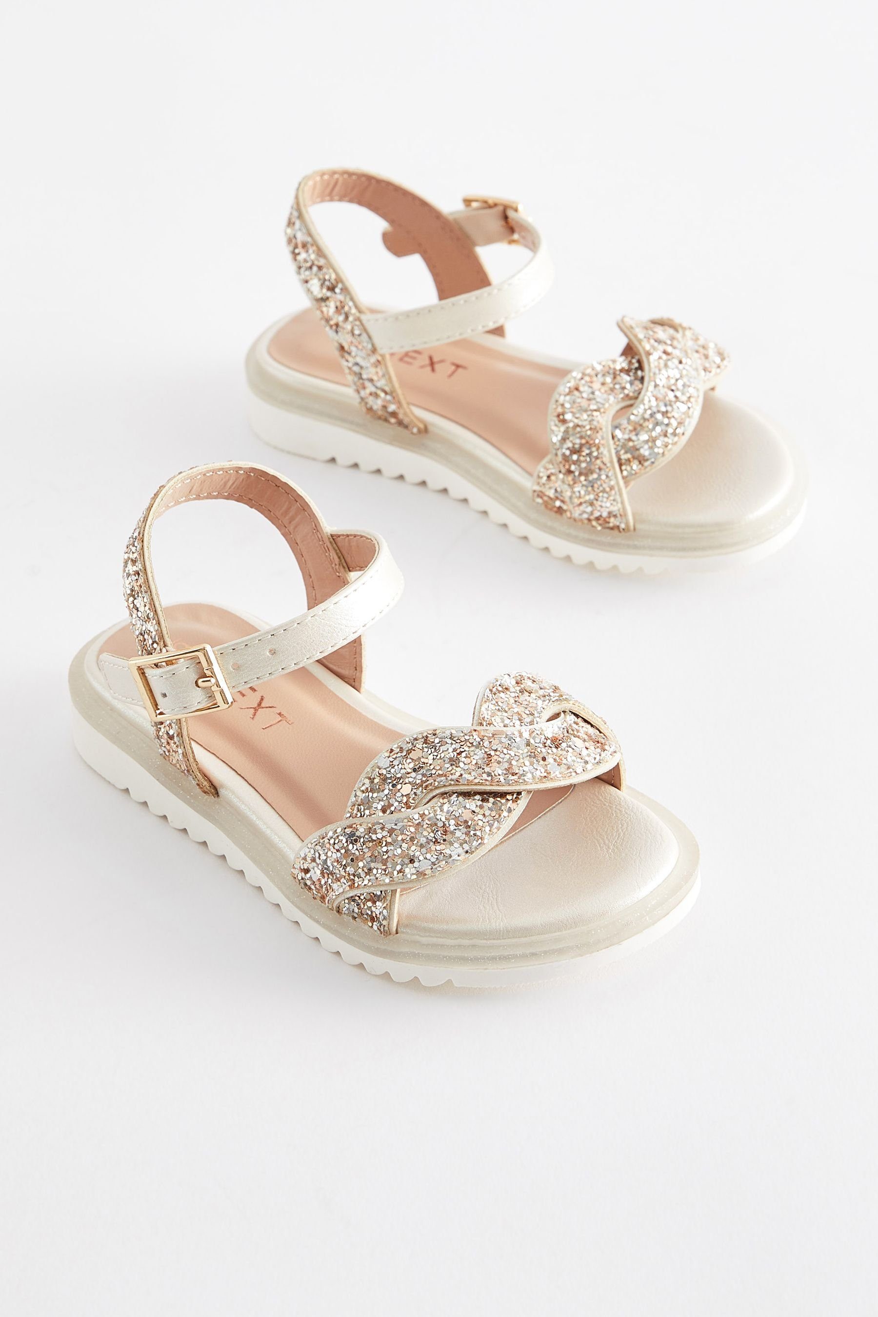 Next Festliche Glitzersandale Sandale (1-tlg) günstig online kaufen