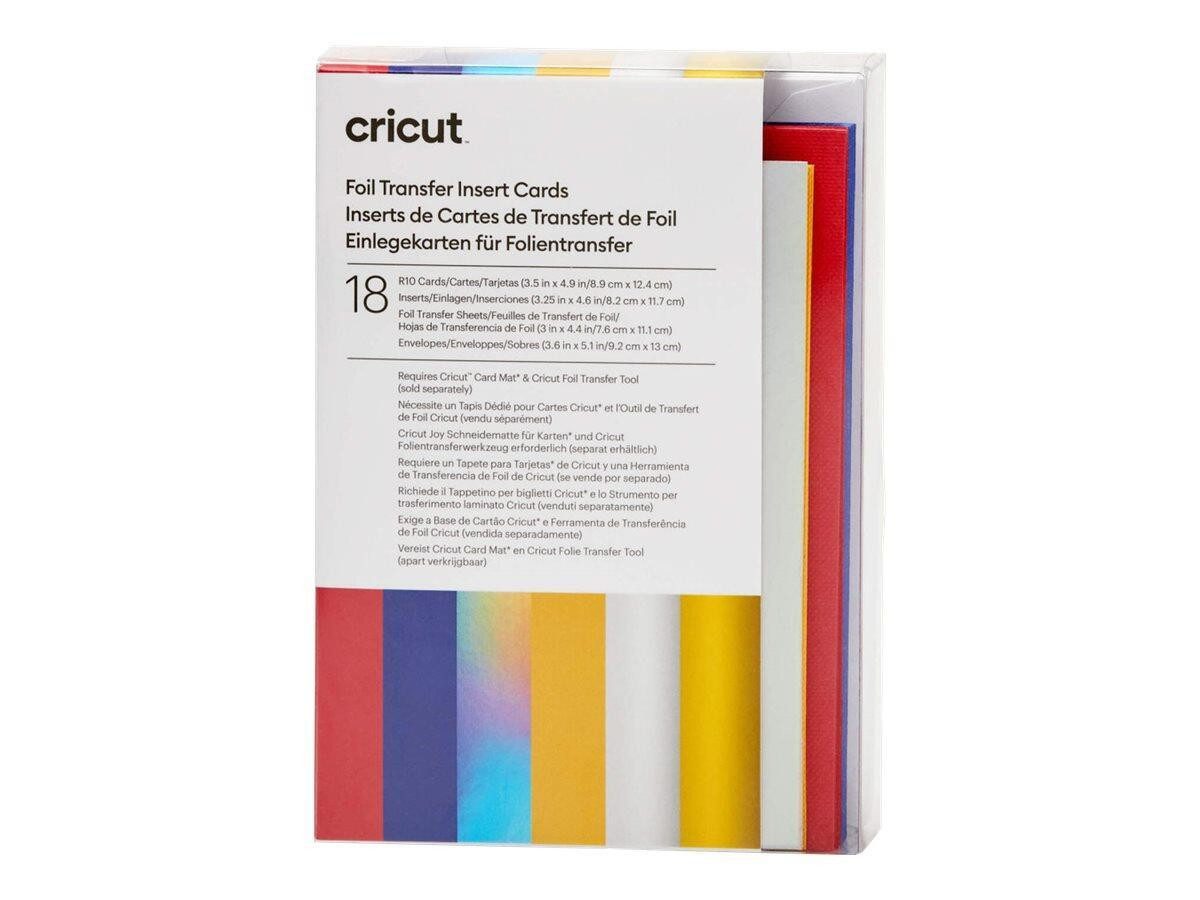 Cricut Plotterfolie Cricut Einlegekarten für Folientransfers, Celebrat