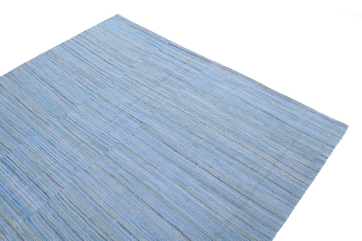 Orientteppich 3 Trading, Kelim Nain Höhe: 211x288 mm Handgewebter Orientteppich, Design rechteckig, Afghan