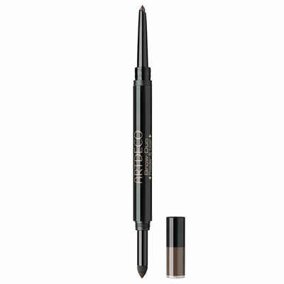 ARTDECO Augenbrauen-Stift Augenbrauenpuder - und Stift Brow Duo 12 Ebony, 0,8 g