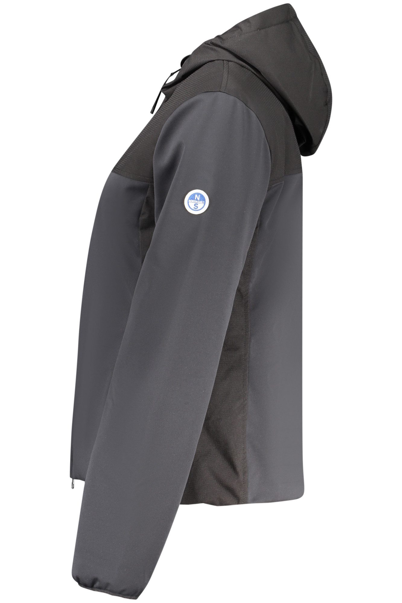 North Sails Outdoorjacke Damenjacke Schwarz mit Kapuze & Taschen - Nachhaltig, Elegant