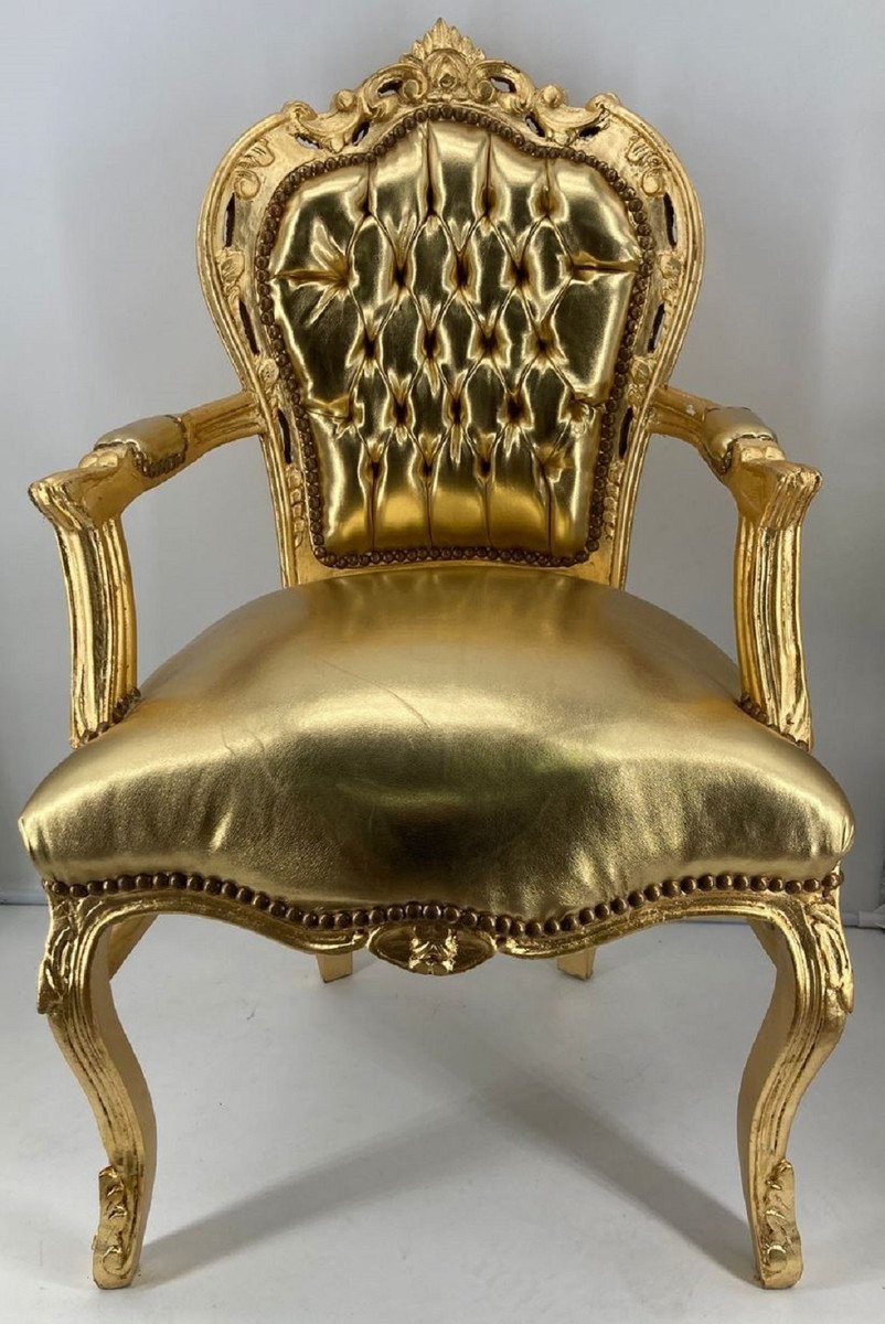 Casa Padrino Esszimmerstuhl Barock Esszimmerstuhl mit günstig online kaufen