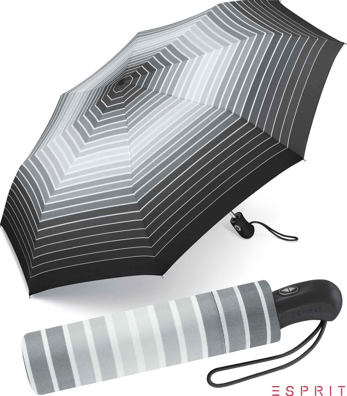 Auf-Zu Esprit für Damen das besondere Automatik, mit schöner Schirm als Eyecatcher Taschenregenschirm Design