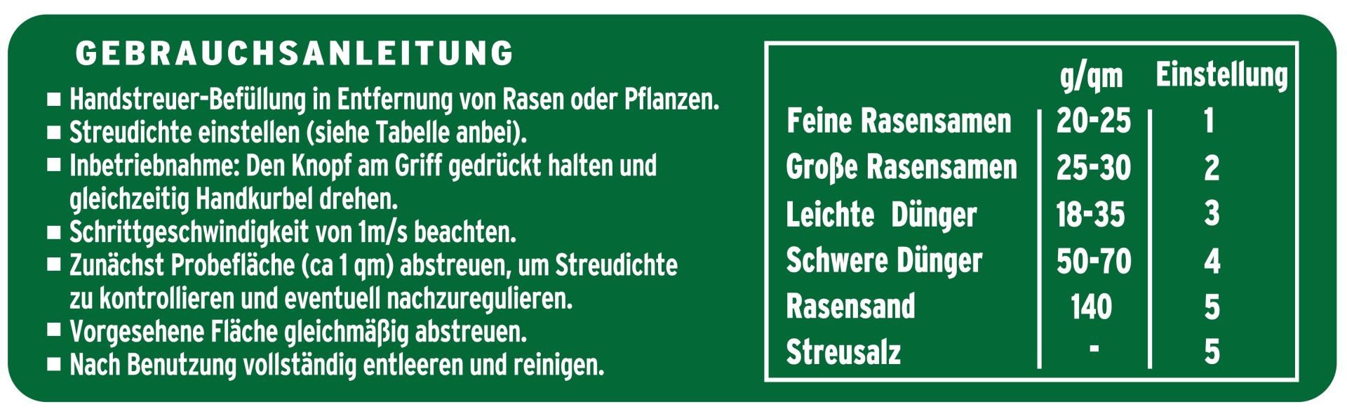 Substral Handstreuer Substral Universal-Handstreuer HandyGreen