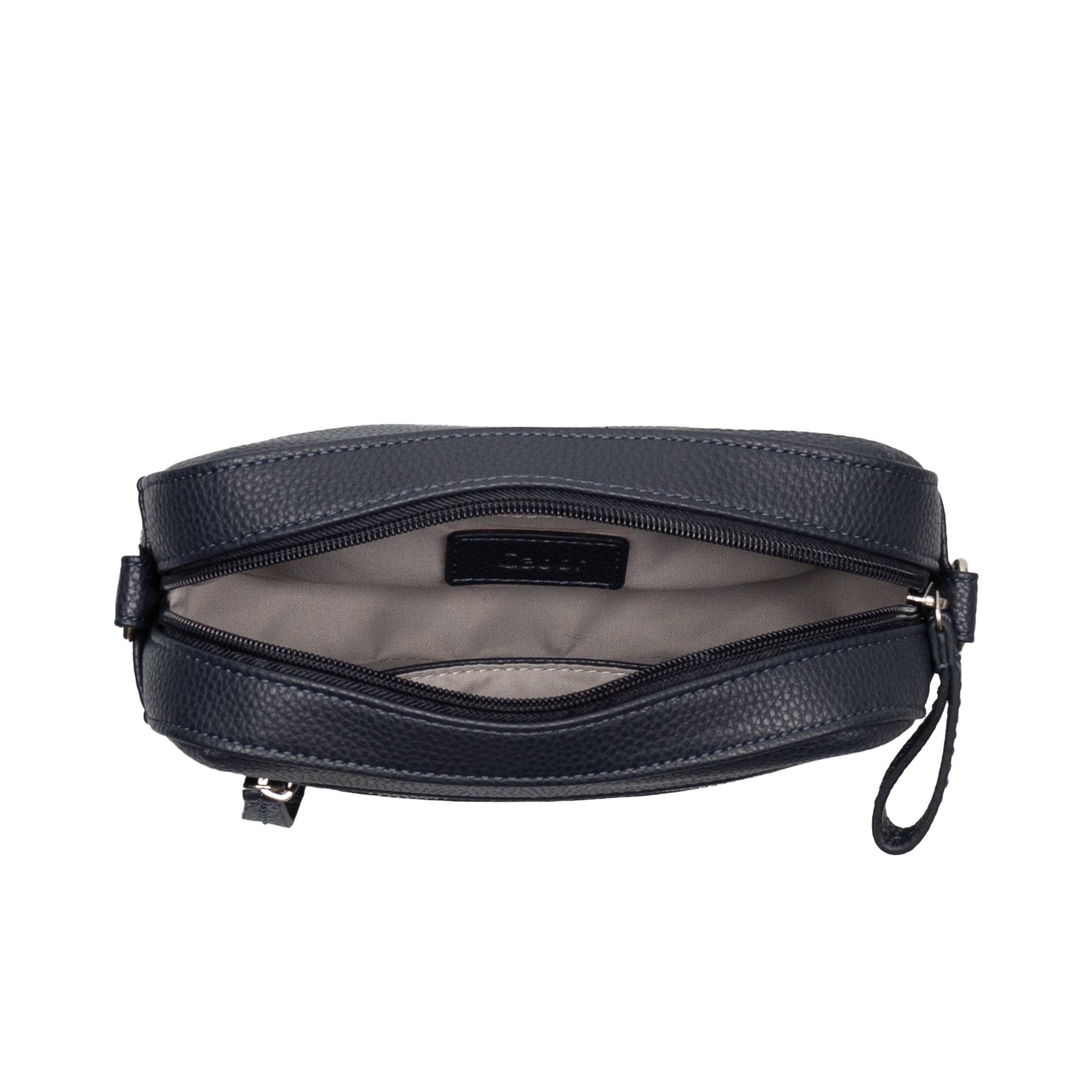 Gabor Handtasche Silena, Damen Umhängetasche, Schultertasche mit stylischem Gurtband