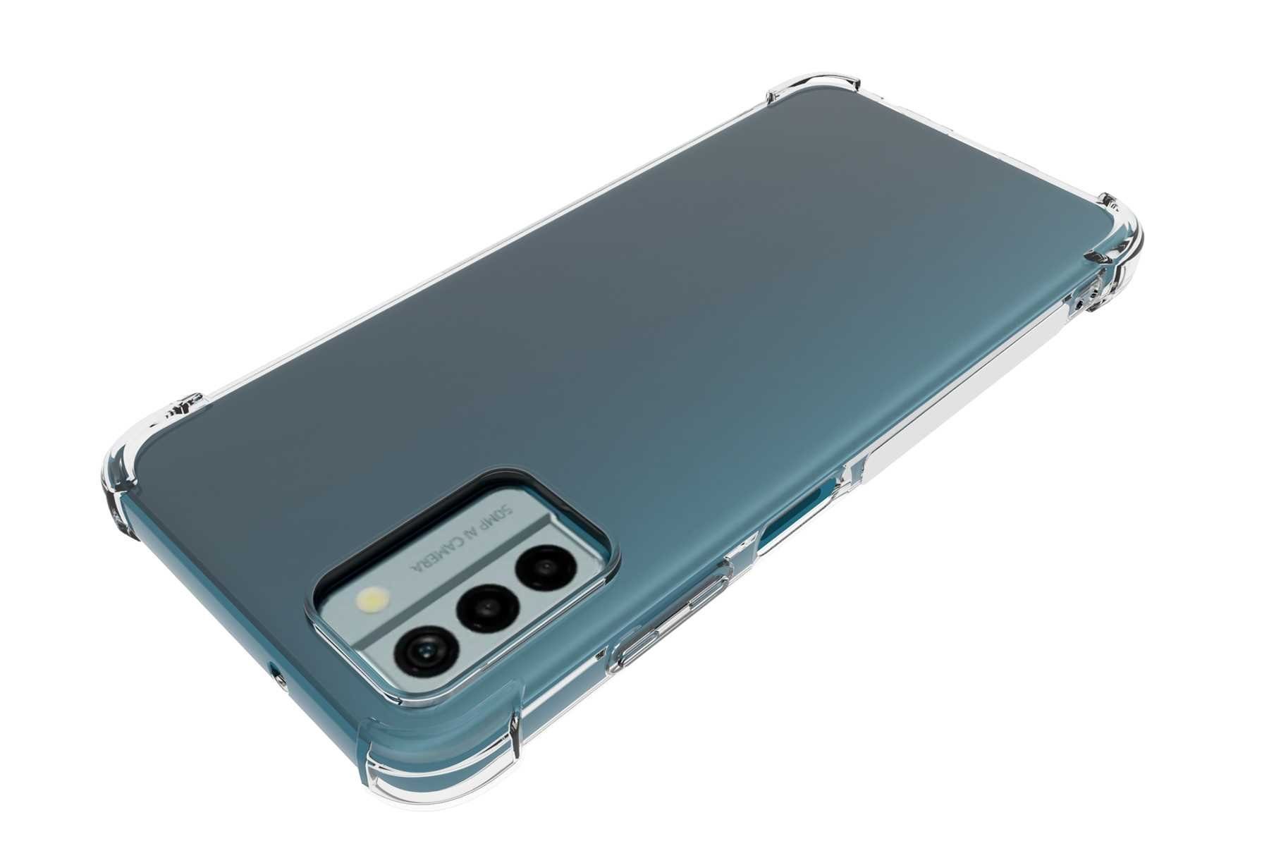 mtb more energy Smartphone-Hülle Clear Armor Case für Nokia G22 (6.5), Transparente TPU Schutzhülle Case Backcover mit Anti-Shock Verstärkung