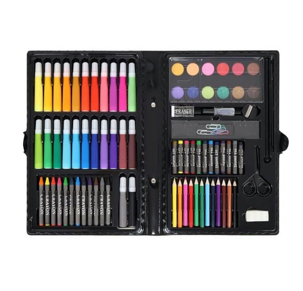 Thumbnail - ISO TRADE Malpalette Malset im Koffer 86 tlg, Koffer Einzelteile im Koffer Künstler Maler Kreative Kunst