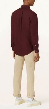 Ralph Lauren Langarmhemd POLO RALPH LAUREN Oxford Classic Fit Shirt Hemd Bordeaux Heritage Coll