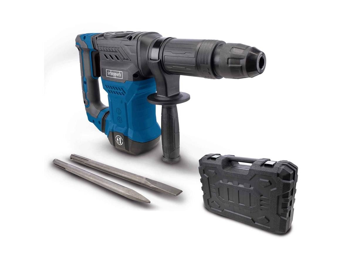 Scheppach Abbruchhammer AB1500X, 1300 in W, für SDS-Max, (Set, 4-tlg) 20J i günstig online kaufen