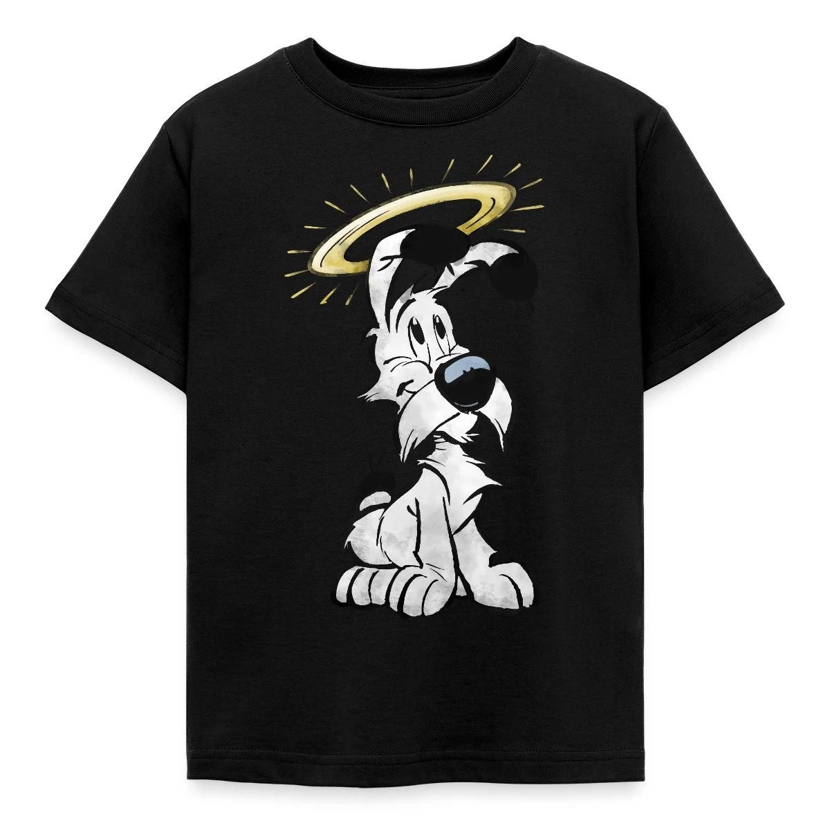 T-Shirt Asterix & Obelix Idefix Mit Heiligenschein Kinder T-Shirt