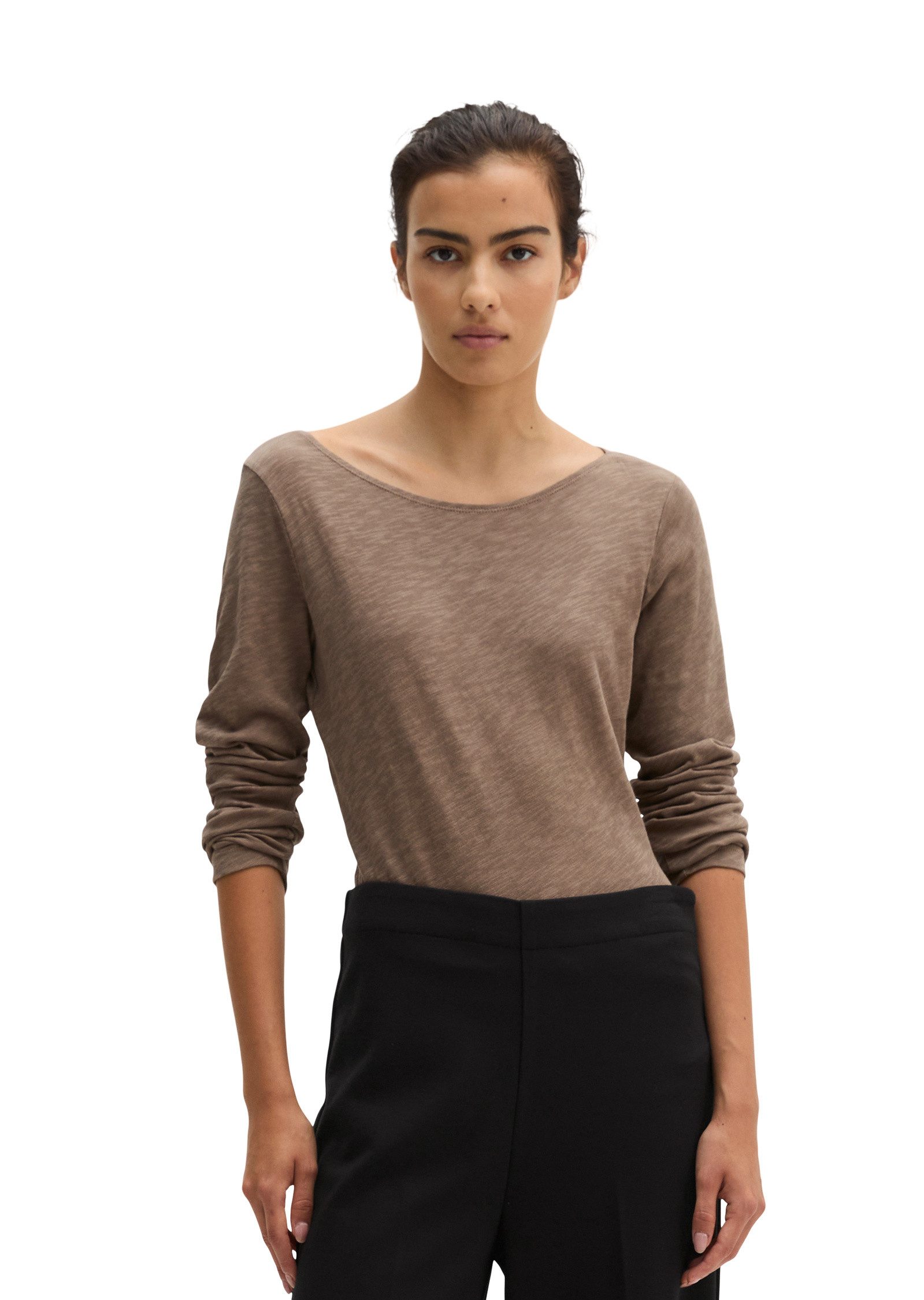 Marc O'Polo Langarmshirt aus Organic Cotton-Qualität
