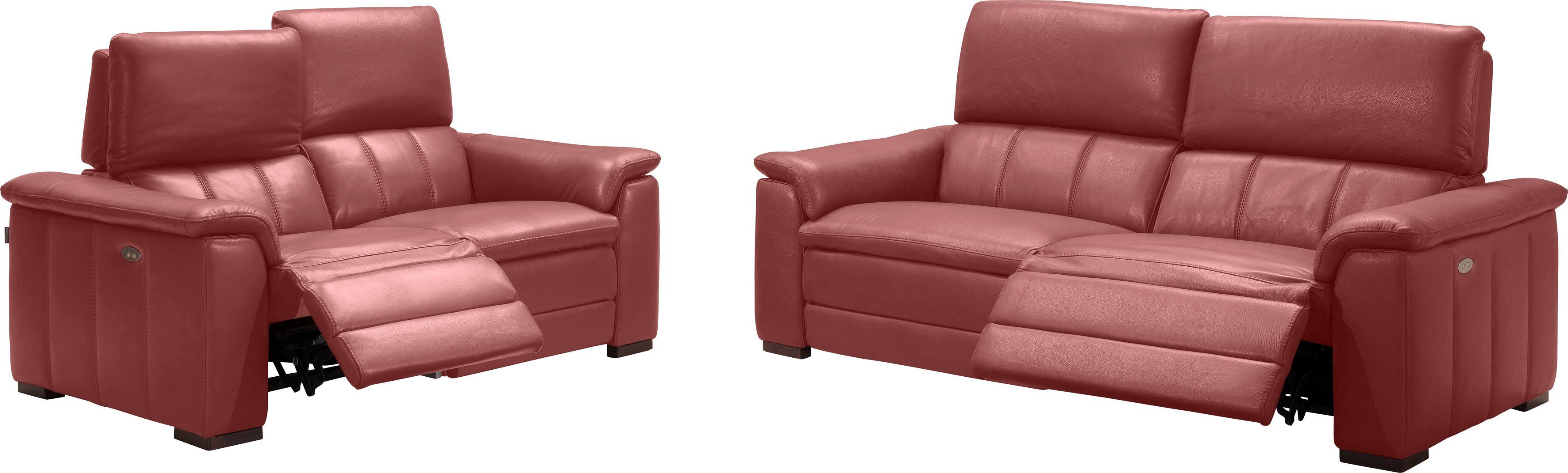 Egoitaliano Polstergarnitur Capucine, bestehend aus einem 2-Sitzer und einem 2,5-Sitzer