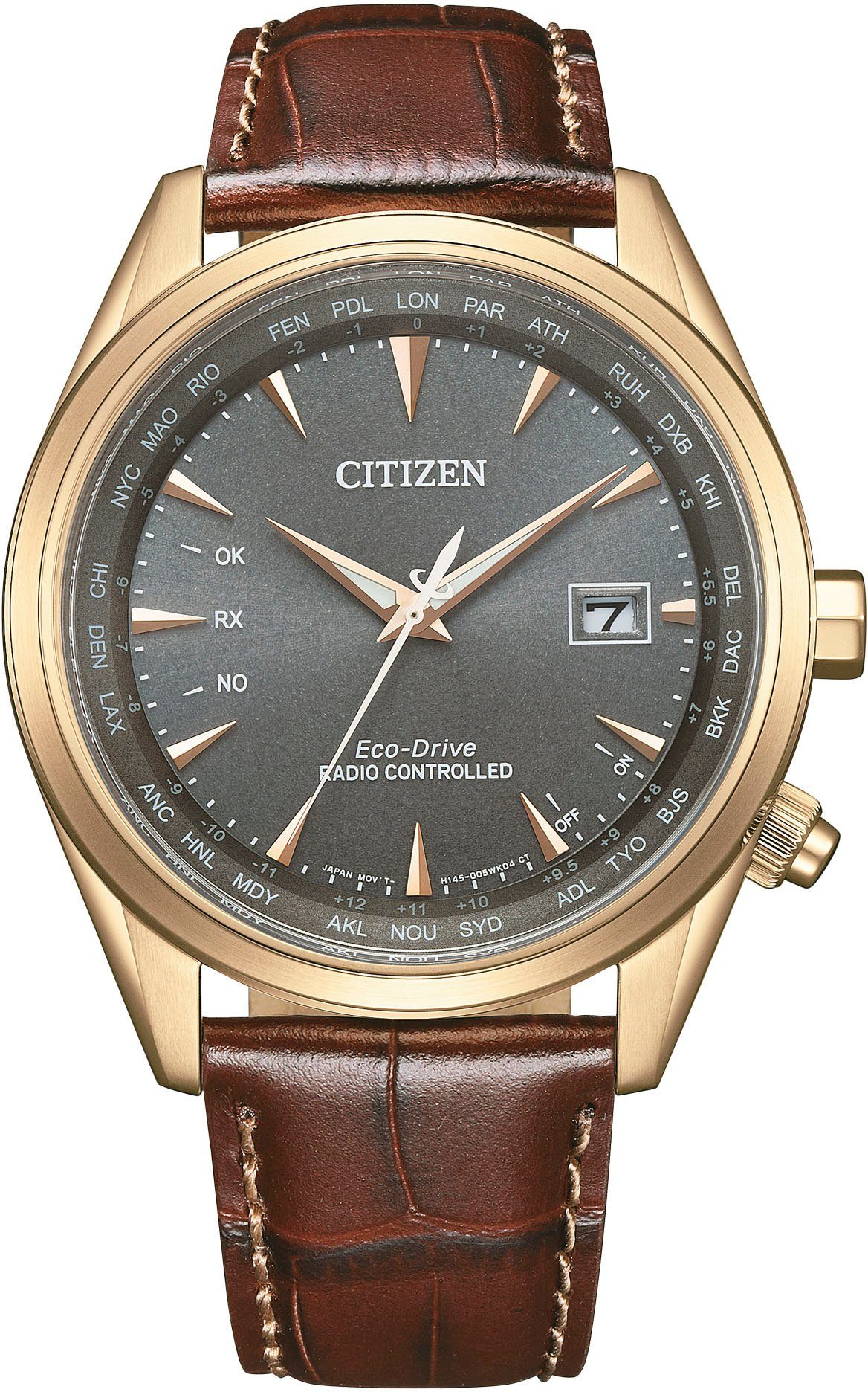 Citizen Funkuhr CB0273-11H, Armbanduhr, Herrenuhr, Solar