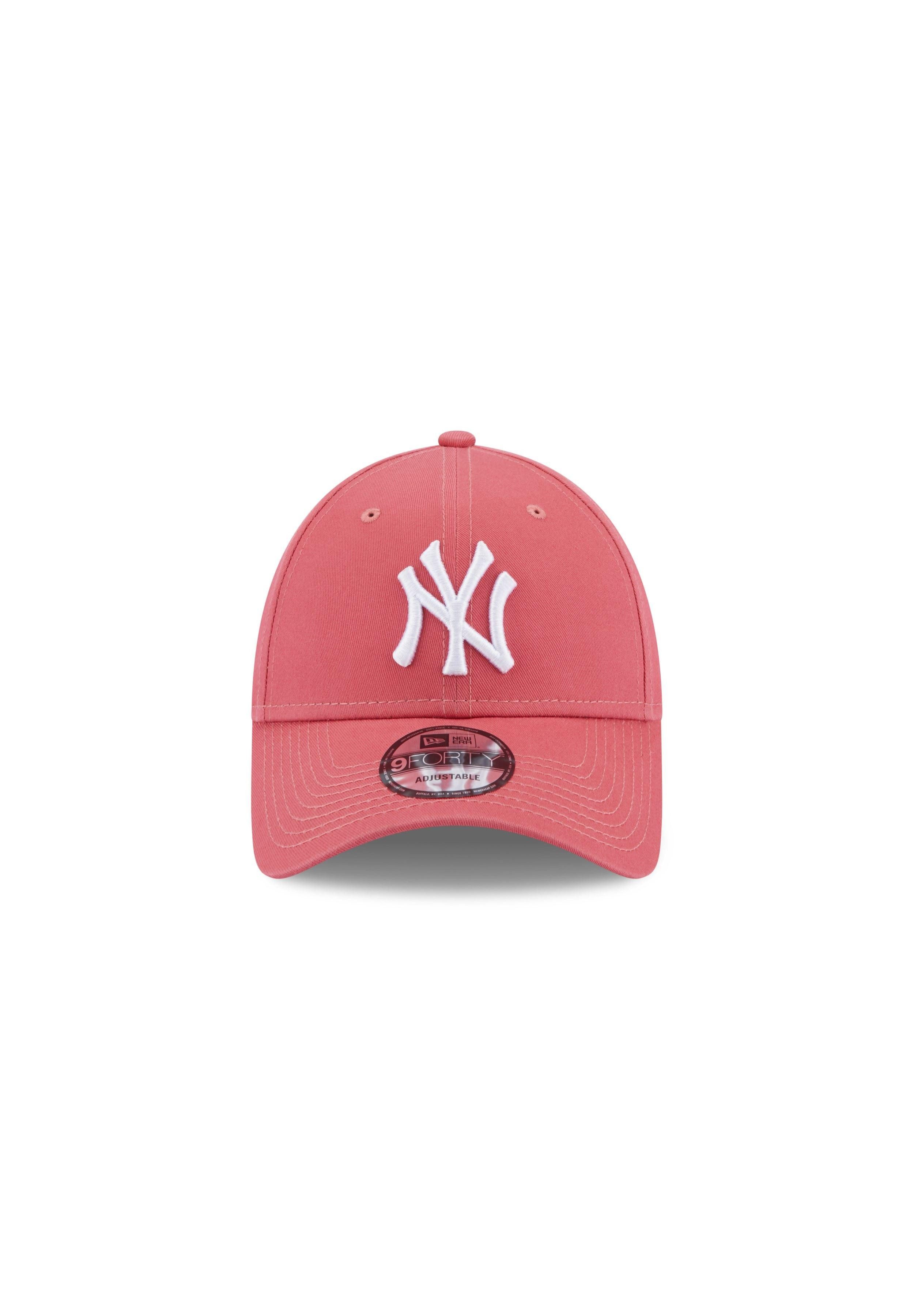 New Era Baseball Cap New York Yankees MLB League Essential Pink 9Forty Adjustable Cap New E (1-St)